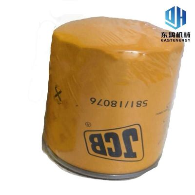 El excavador Oil Filter Yellow del motor del Jcb 581/18076 TS16949 aprobó