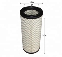 Filtro de aire de la eficacia alta para el pago material de Paper /Cotton T/T del excavador
