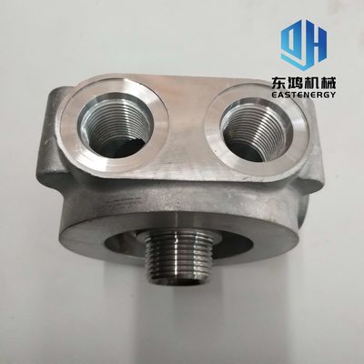 Cabeza del filtro de aceite ISF3.8, 5308354 piezas del motor diesel de Cummins