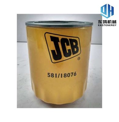 El excavador Oil Filter Yellow del motor del Jcb 581/18076 TS16949 aprobó