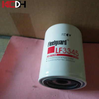 Vuelta de Fleetguard en el filtro de aceite de lubricante LF3345 para el excavador P558616
