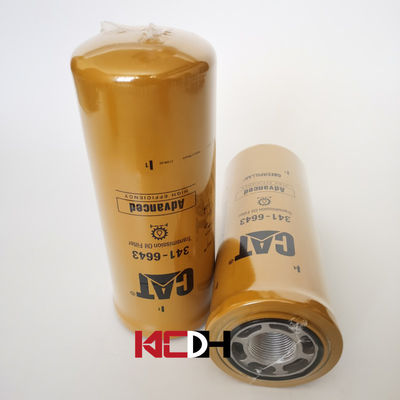 Filtro de aceite hidráulico 1R0714 del excavador 3416643 para CAT Engine