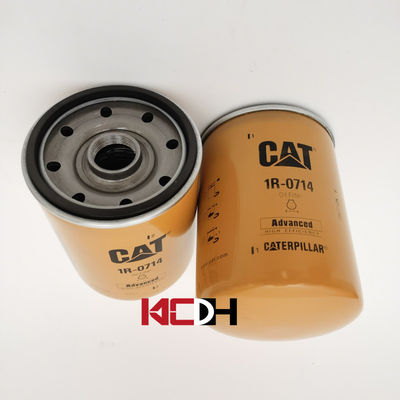 Filtro de aceite hidráulico 1R0714 del excavador 3416643 para CAT Engine